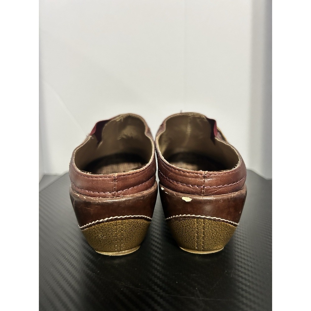 Elite by Corkys Pop Tart Hand-Painted Leather Clog Size US 6/EURO 36 - Picture 4 of 12